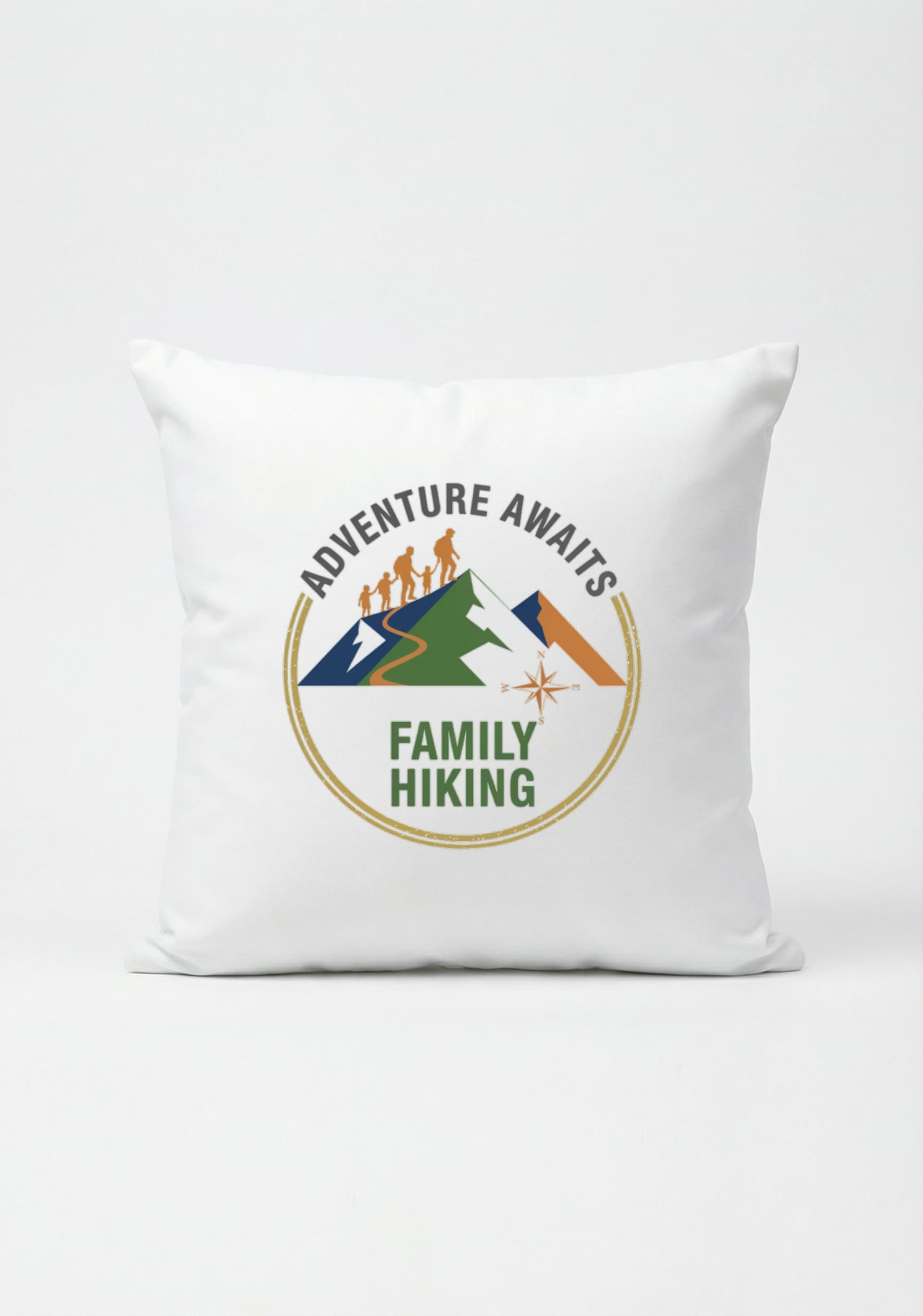 Polštář Rodinné Túry Po Horách Dobrodružství Čeká