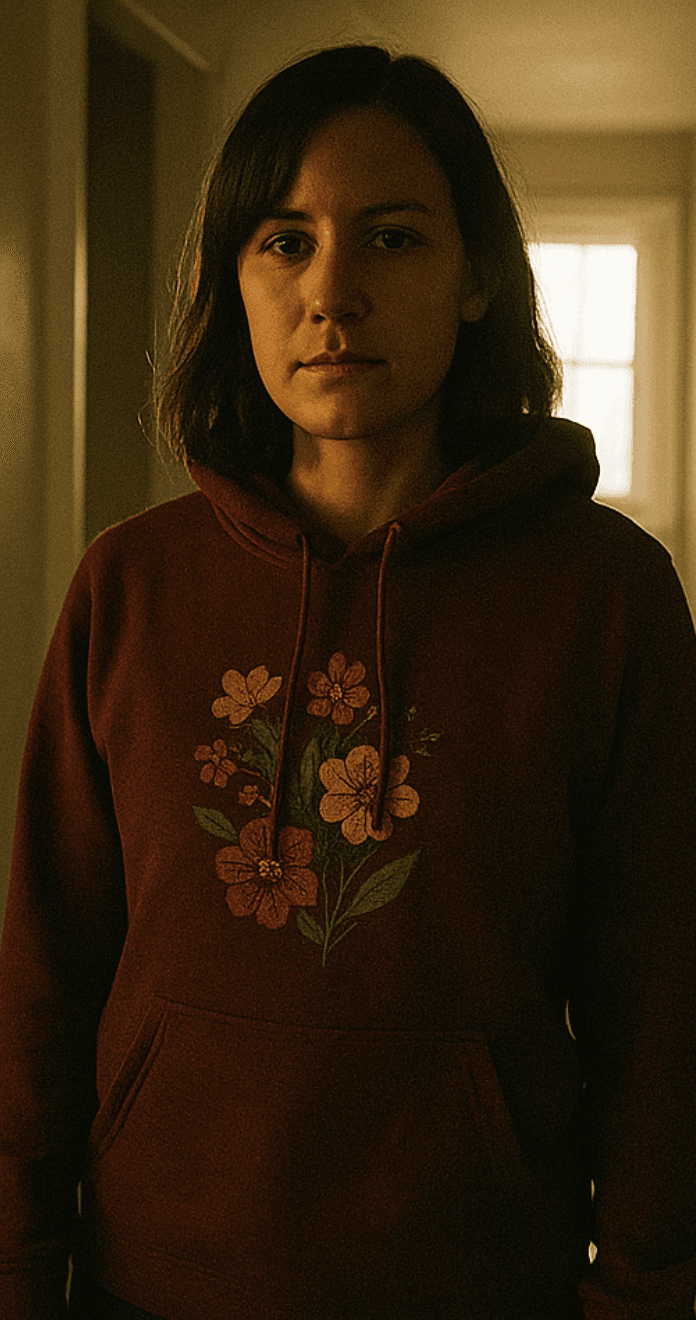 Anna N. - Individuální květinový svetr